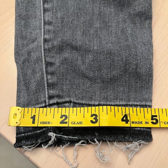 J Brand Alana High Rise Crop Earl Grey Jeans Size 26 - Picture 9 of 9